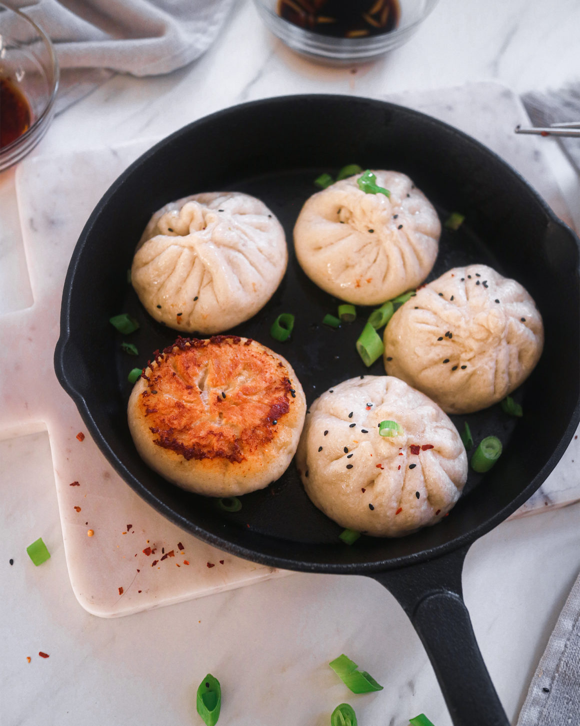 Sheng Jian Bao: Shanghai Pan-Fried Soup Buns » Mai Cookbook