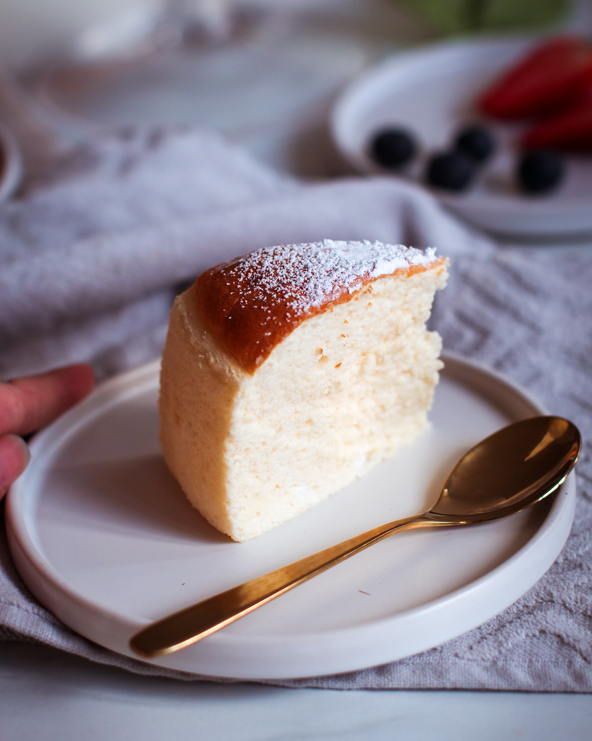 Japanese Jiggly Cheesecake » Mai Cookbook