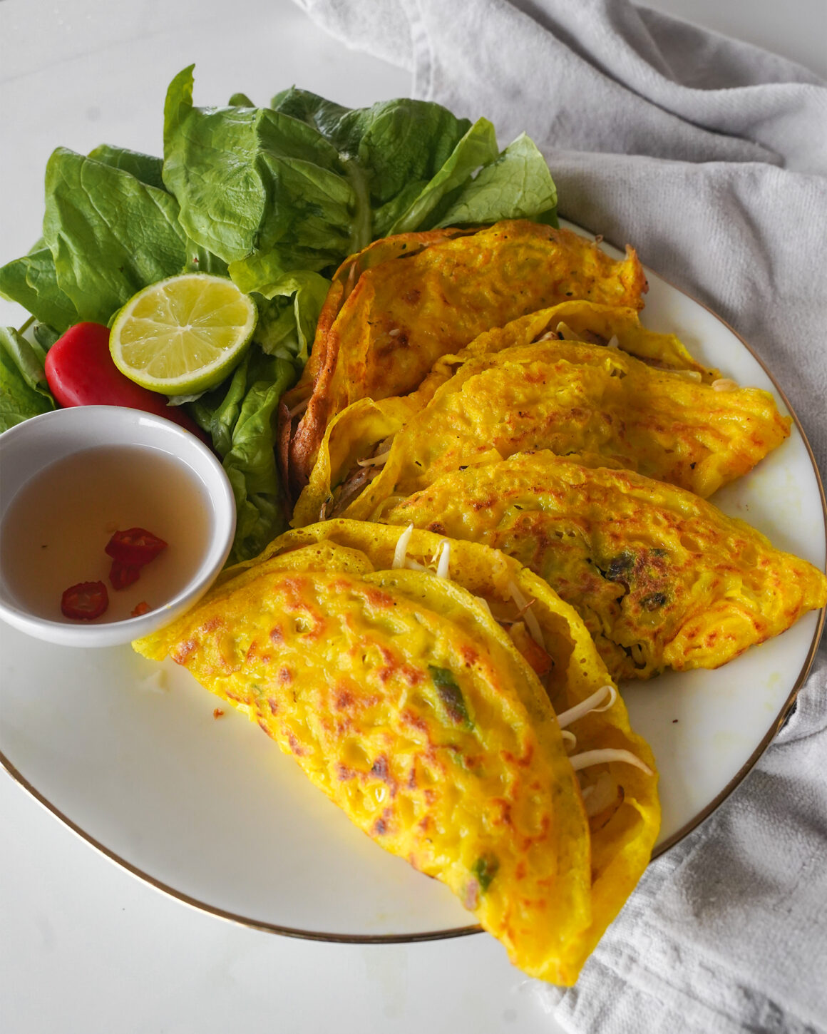 Bánh Xèo - Vietnamese Sizzling Pancake » Mai Cookbook