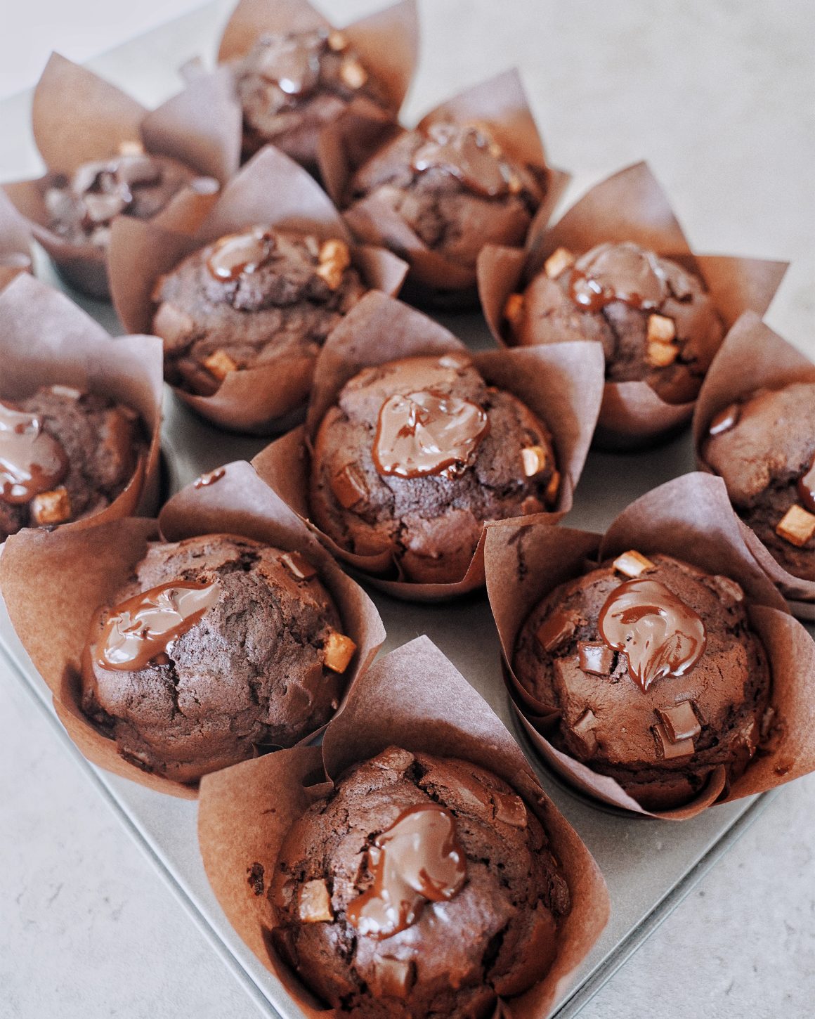 Paris Olympics Chocolate Muffin » Mai Cookbook